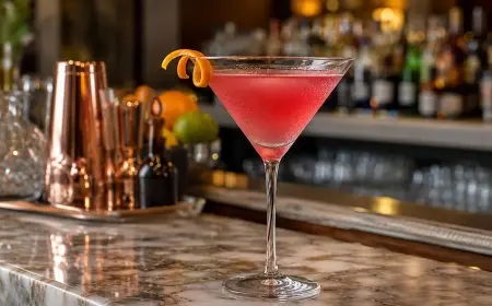 Cosmopolitan Cocktail Recipe with SOP, Garnish & Presentation Guide