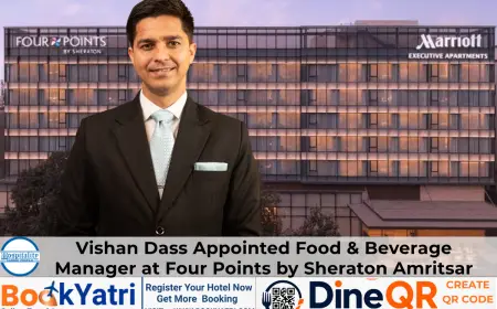 Vishan Dass Appointed F&B Manager at Four Points by Sheraton Amritsar