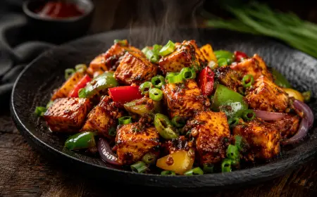 Paneer Chilli Dry Recipe with SOP & Presentation Guide (Indo-Chinese Indian Style)