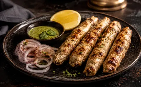 Reshmi Kebab Recipe with SOP & Presentation Guide