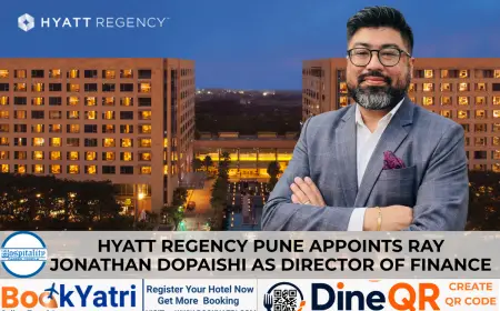 Ray Jonathan Dopaishi New Director of Finance at Hyatt Regency Pune
