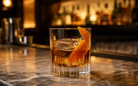 Old Fashioned Cocktail Recipe with SOP, Garnish & Presentation Guide