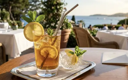 Lemon Iced Tea Mocktail Recipe: Hotel Style Guide & SOP
