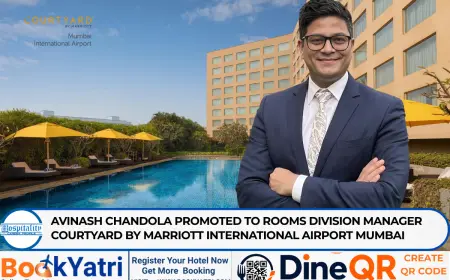 Avinash Chandola Named Rooms Division Manager at Courtyard Mumbai