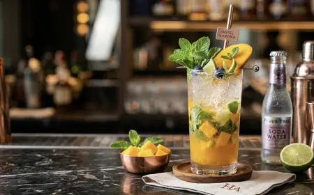 Mango Mojito Mocktail Recipe (Hotel Style) with SOP & Guide