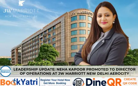 Neha Kapoor Promoted to Director of Operations at JW Marriott New Delhi Aerocity