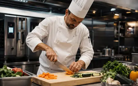 Professional Knife Skills Training: Complete Training Guide with SOP & Professional Standards