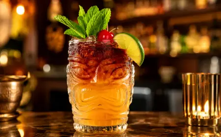 Mai Tai Cocktail Recipe with SOP, Garnish & Presentation Guide
