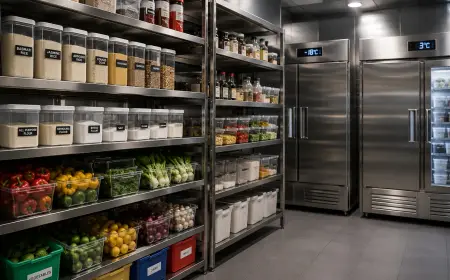 Complete Food Storage SOP: Complete Training Guide with SOP & Professional Standards