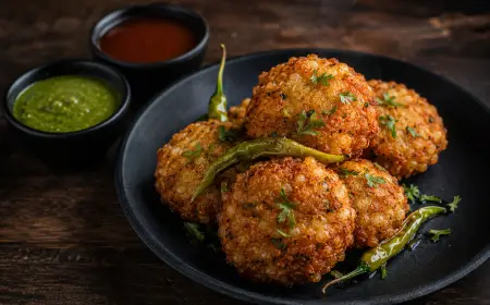 Sabudana Vada Recipe with SOP & Presentation Guide