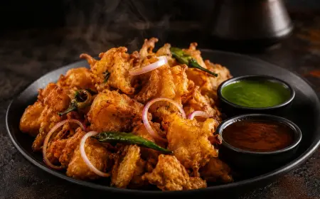 Gobi Pakora recipe with SOP & presentation guide