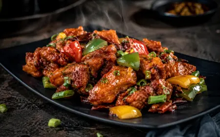 Chicken Chilli Dry Recipe with SOP & Presentation Guide (Indo-Chinese Indian Style)