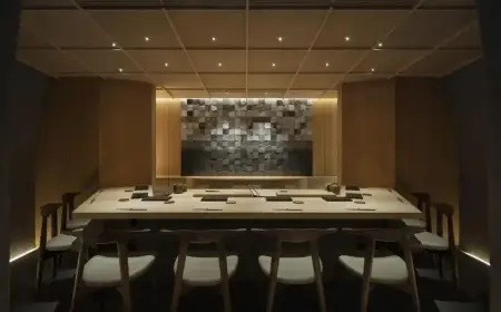 The Architectural Zen of Sushi Ichi Restaurant in Tokyo: A Masterclass in Minimalist Interior Design