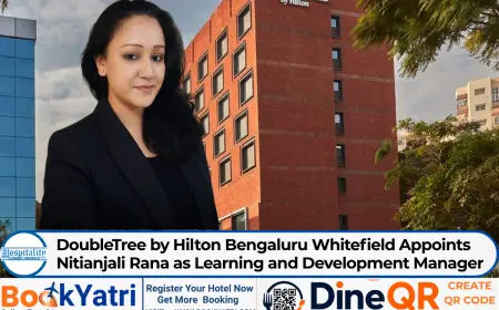 Nitianjali Rana Joins DoubleTree Bengaluru as L&D Manager