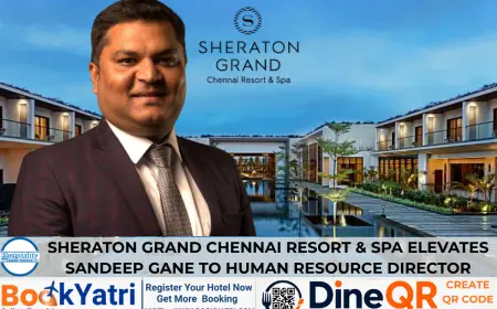 Sandeep Gane Appointed HR Director at Sheraton Grand Chennai