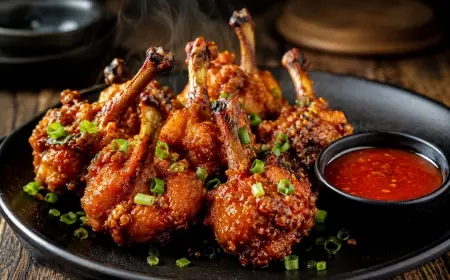 Chicken Lollipop Recipe with SOP & Presentation Guide (Indian Style)