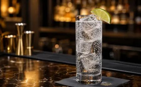 Gin and Tonic Cocktail Recipe with SOP, Garnish & Presentation Guide
