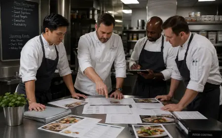 Hotel Standard Menu Planning Techniques: Complete Training Guide with SOP & Professional Standards