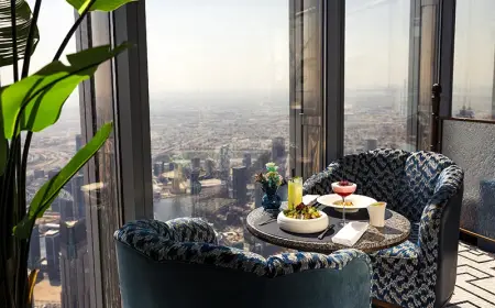 Top 5 Sky-High Restaurants in Dubai Offering Breathtaking City Views
