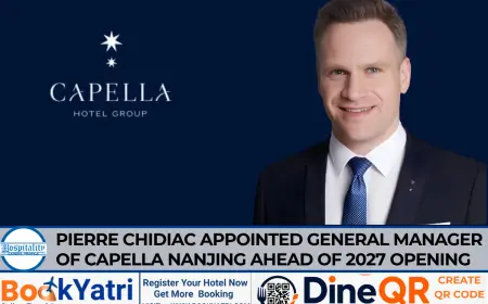 Pierre Chidiac Appointed General Manager of Capella Nanjing