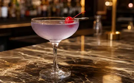 Aviation Cocktail Recipe with SOP, Garnish & Presentation Guide