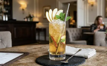 Apple Cooler Mocktail Recipe Hotel Style Guide