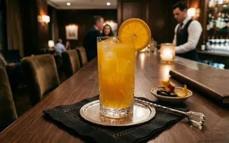 Screwdriver Cocktail Recipe with SOP, Garnish & Presentation Guide