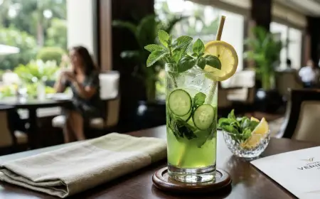 Herbal Detox Mocktail Recipe with SOP & Presentation Guide