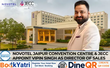 Vipin Singh to Lead Sales at Novotel Jaipur Convention Centre & JECC