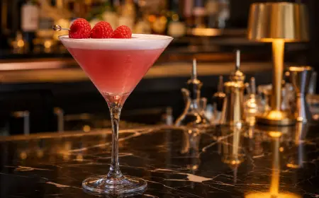 French Martini Cocktail Recipe with SOP, Garnish & Presentation Guide