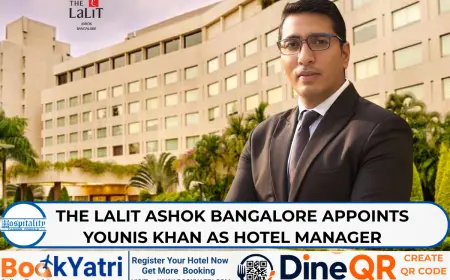 The Lalit Ashok Bangalore Appoints Younis Khan as Hotel Manager