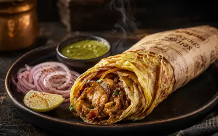 Egg Roll Kolkata Recipe with SOP & Presentation Guide