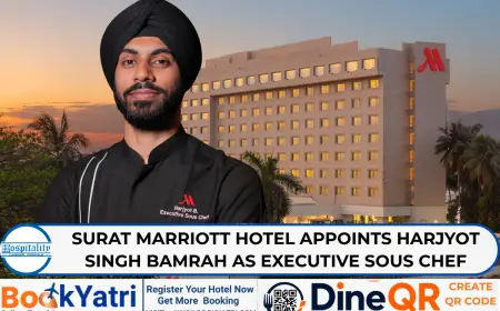 Surat Marriott Hotel Appoints Harjyot Singh Bamrah as Executive Sous Chef
