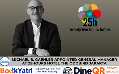 Michael B. Gaehler: New GM at 25hours Hotel The Oddbird Jakarta