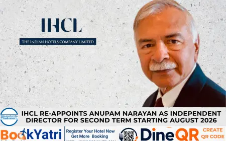 Strategic Leadership: IHCL Re-Appoints Anupam Narayan to Board