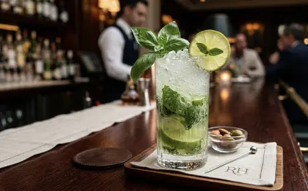 Basil Bliss Mocktail Recipe (Hotel Style) with SOP Guide