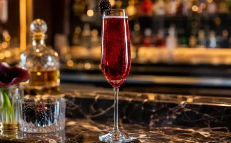 Kir Royale Cocktail Recipe with SOP, Garnish & Presentation Guide