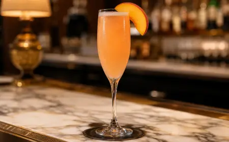 Bellini Cocktail Recipe with SOP, Garnish & Presentation Guide