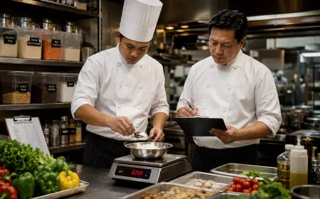 Beginner Food Cost Control: Complete Training Guide with SOP & Professional Standards