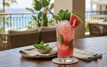 Watermelon Cooler Mocktail Recipe with SOP Guide