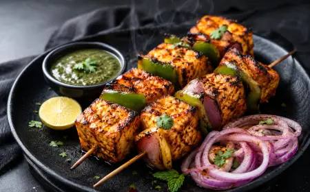 Achari Paneer Tikka Recipe with SOP & Presentation Guide