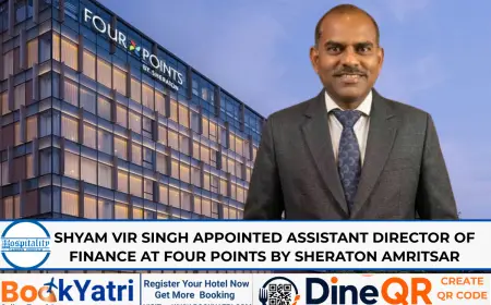 Shyam Vir Singh Appointed Assistant Director of Finance at Four Points by Sheraton Amrit
