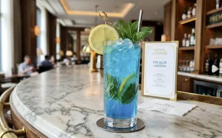 Premium Blue Lagoon Mocktail Recipe Hotel Style Guide