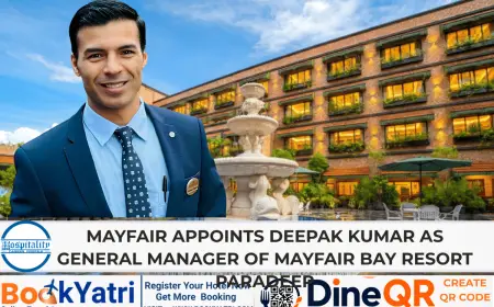 Deepak Kumar New GM at Mayfair Bay Resort Paradeep