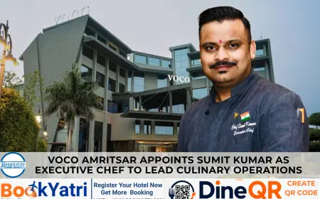 Sumit Kumar New Executive Chef at voco Amritsar