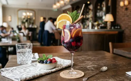 Virgin Sangria Mocktail Recipe Hotel Style Guide