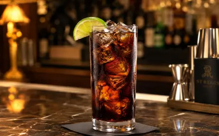 Cuba Libre Cocktail Recipe with SOP, Garnish & Presentation Guide