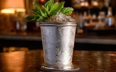 Mint Julep Cocktail Recipe with SOP, Garnish & Presentation Guide