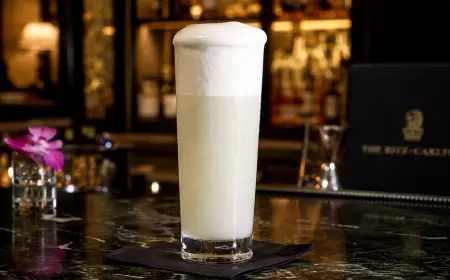 Ramos Gin Fizz Cocktail Recipe with SOP, Garnish & Presentation Guide