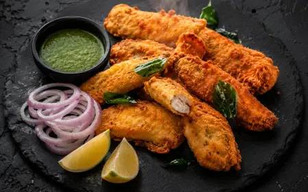 Bombay Duck Fry Recipe with SOP & Presentation Guide
